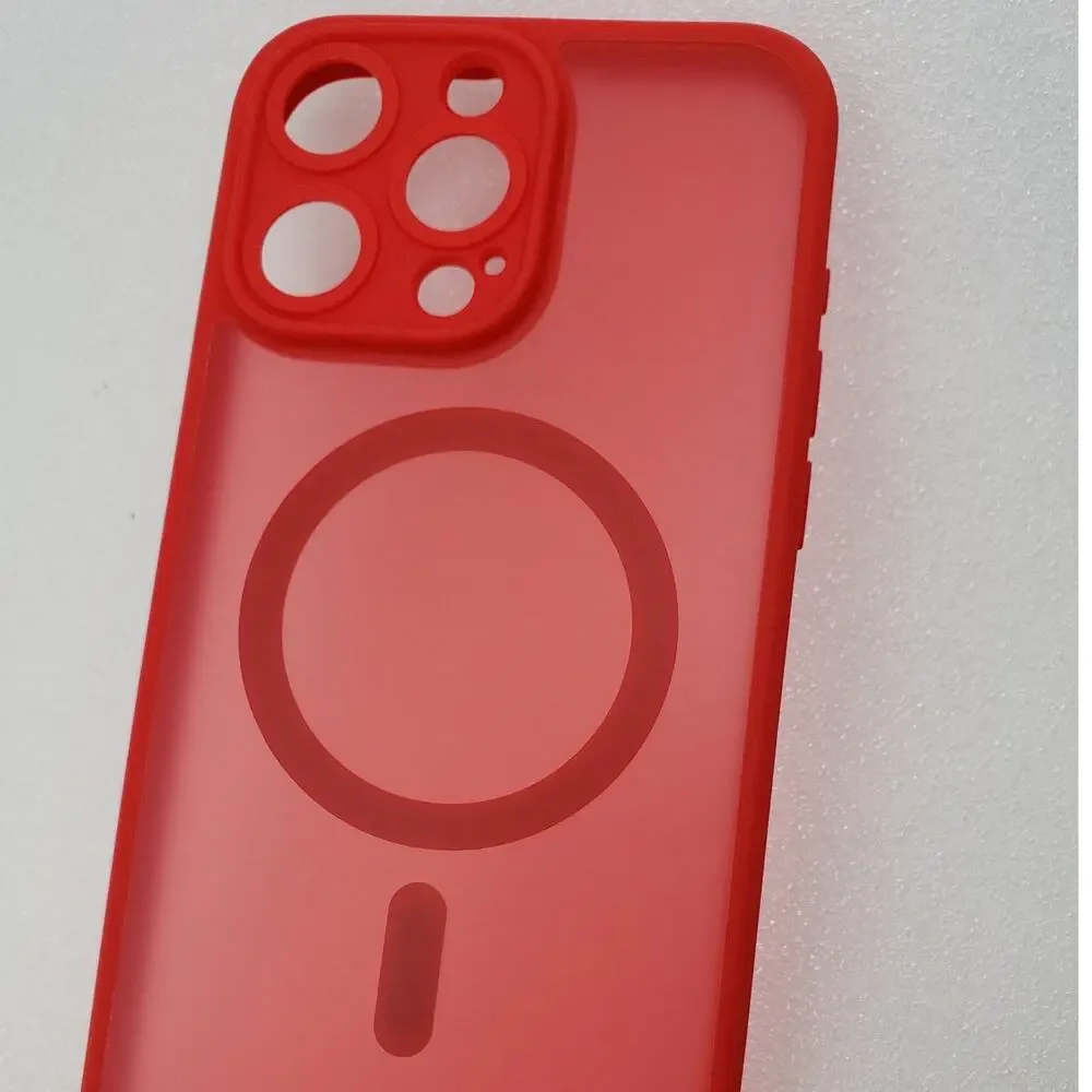 Torras Phone Case for iPhone 13 Mini. Shockproof. Black Frosted Matte. Slim